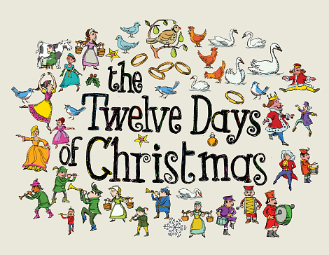The Twelve Days of Christmas Greeting